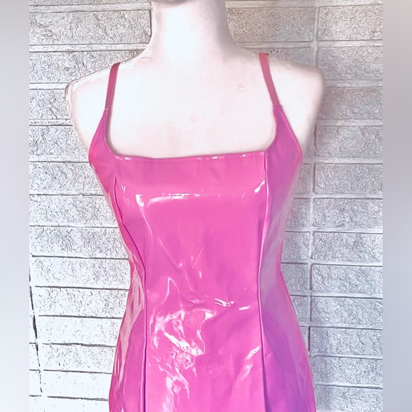 PLT Barbiecore Dress 👗 size 4 - Picture 5 of 8